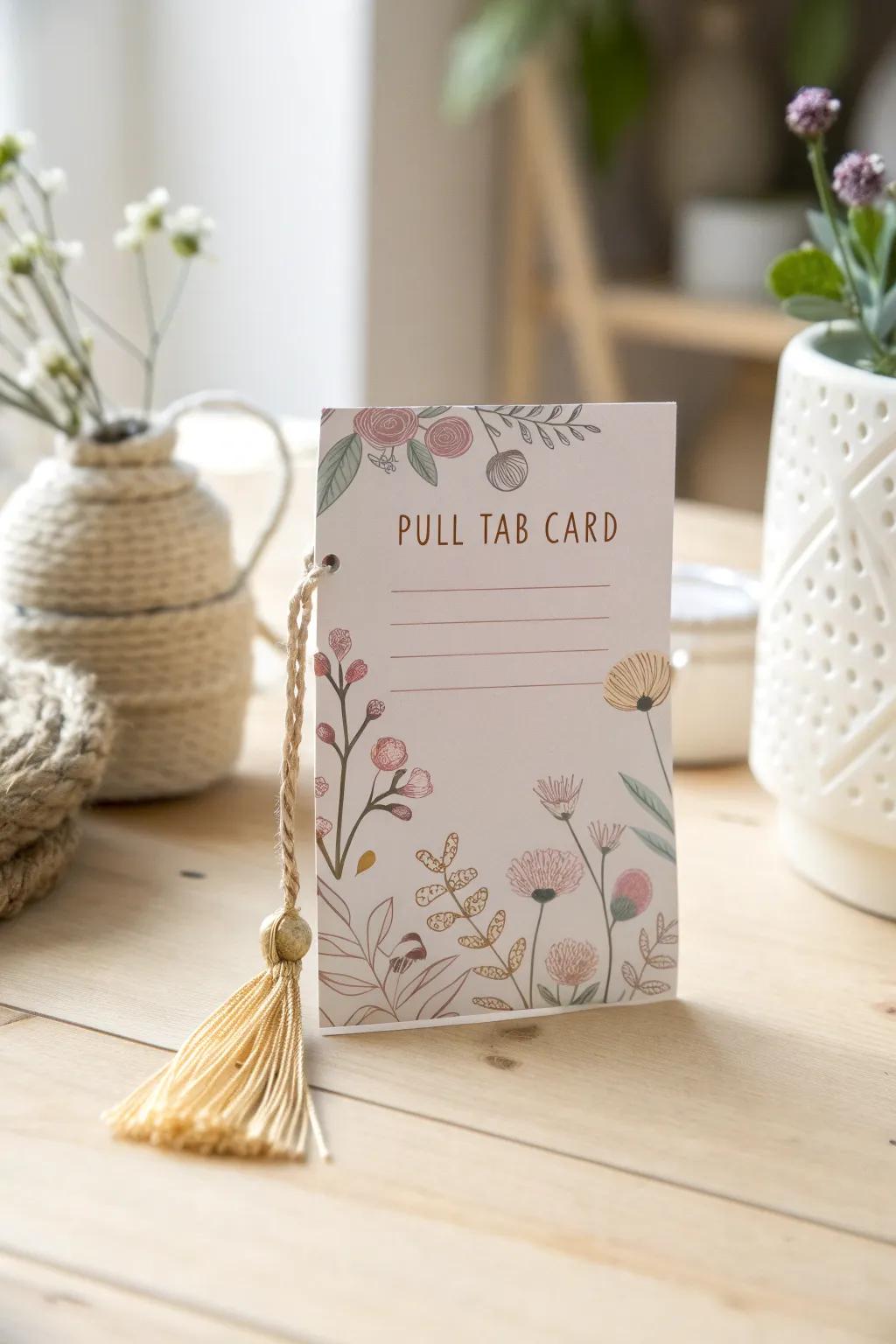 Discover the joy of creating with this charming pull-tab card, perfect for Mother’s Day!