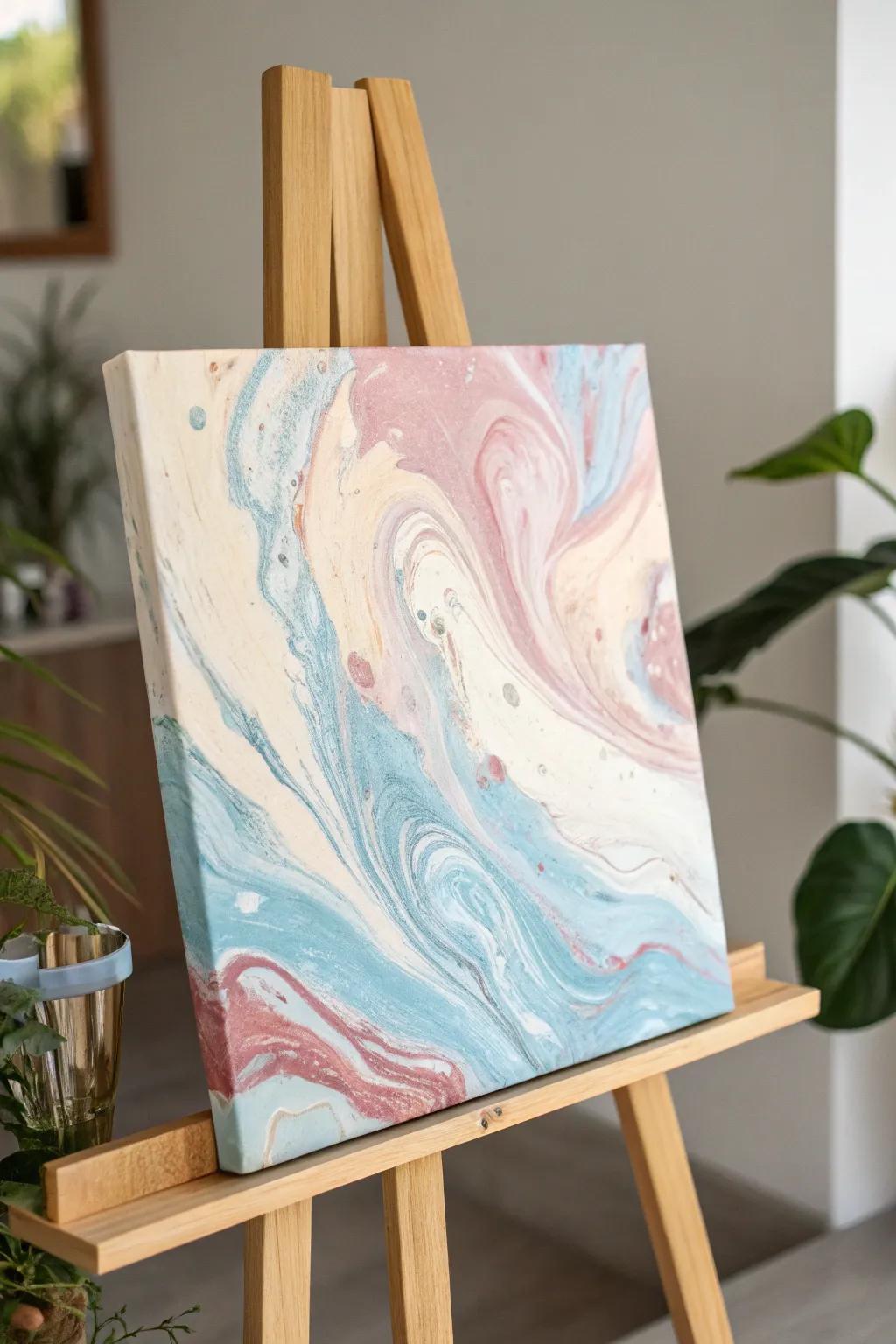 Dive into the art of pour painting and let your creativity flow with beautiful, abstract designs.