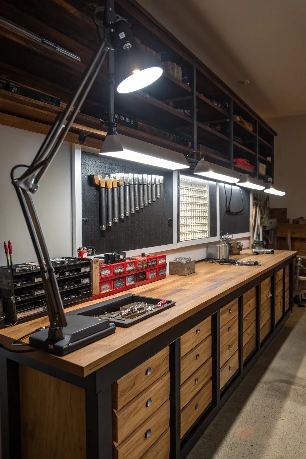Illuminate your craft with precision: Discover the perfect LED lighting for your reloading room.