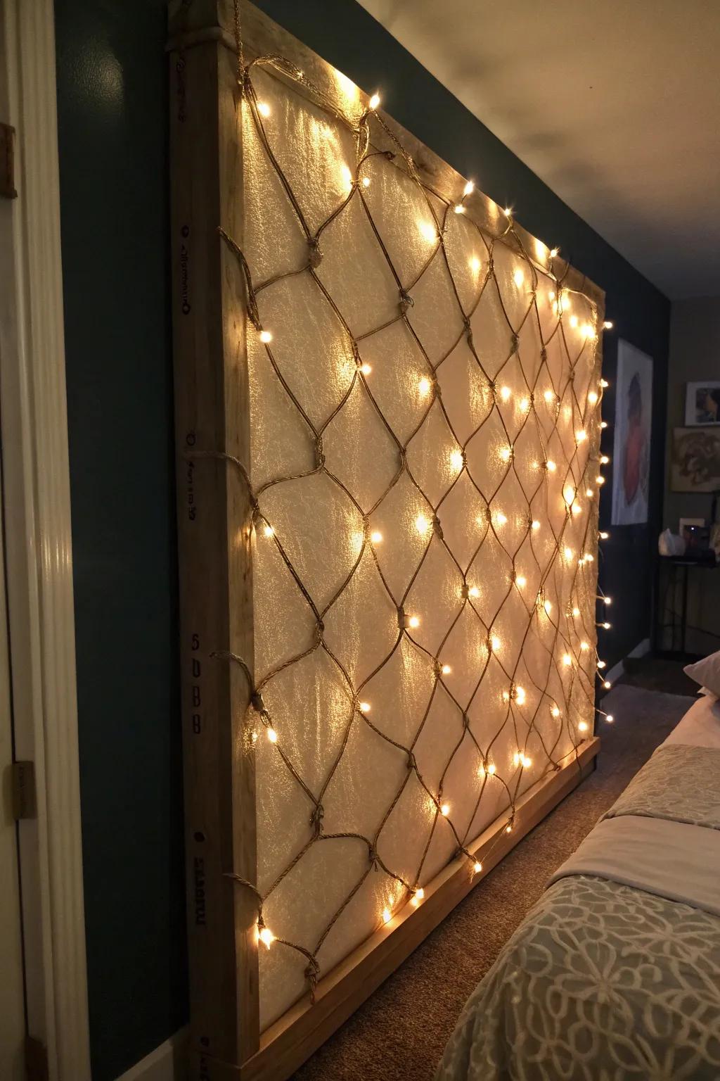 Transform a simple box spring into a stunning wall art centerpiece, perfect for the discerning eye.