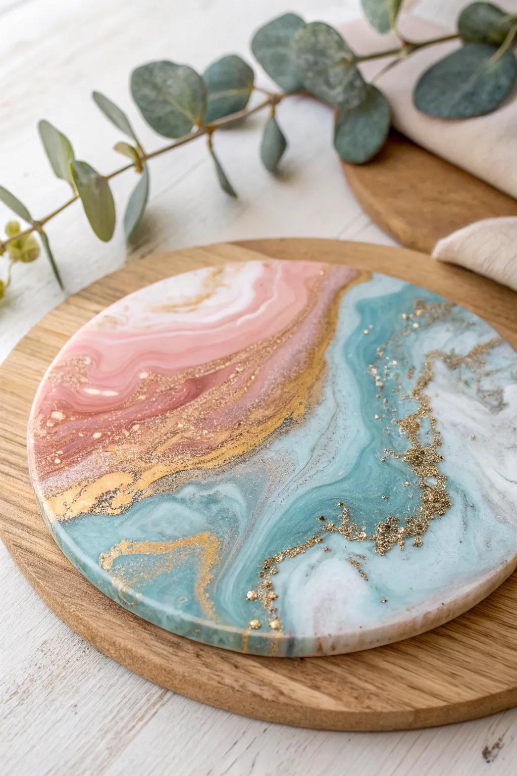 Dive into the mesmerizing world of abstract resin art—where colors dance and patterns unfold like liquid dreams.