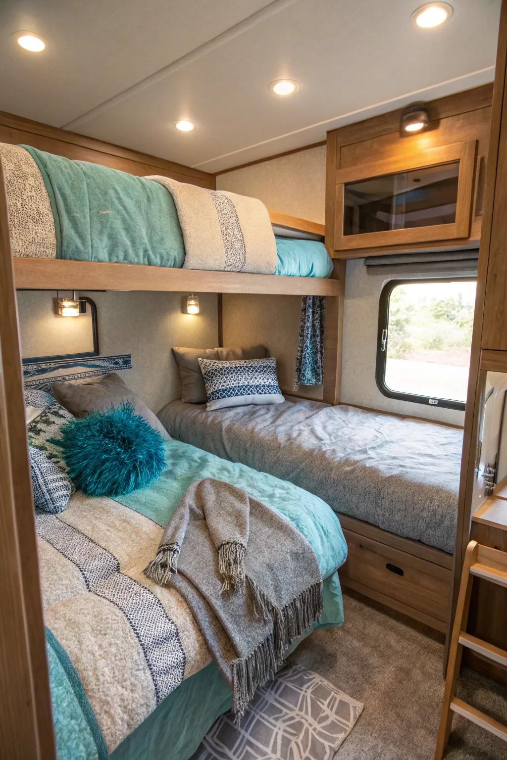 Enhance comfort and style with cozy decor.