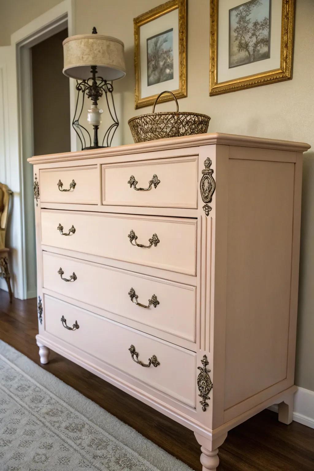 Breathe new life into old furniture with creativity.