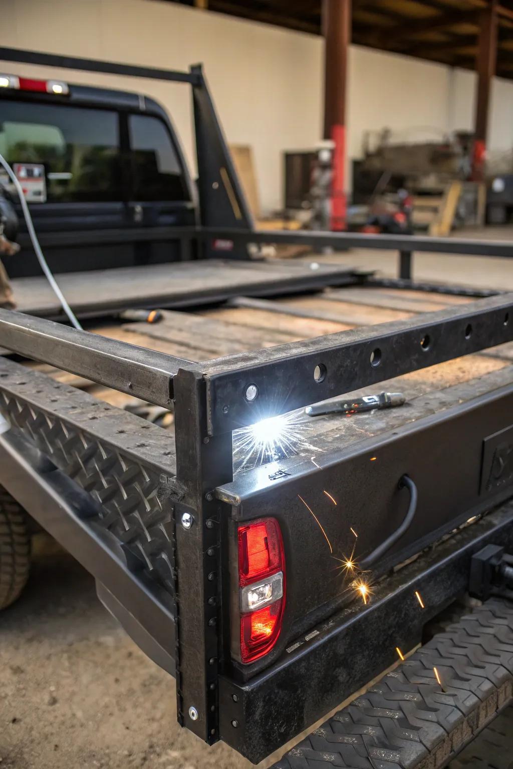 Mastering Durability: Reinforced Steel Beams for a Timeless Welding Bed