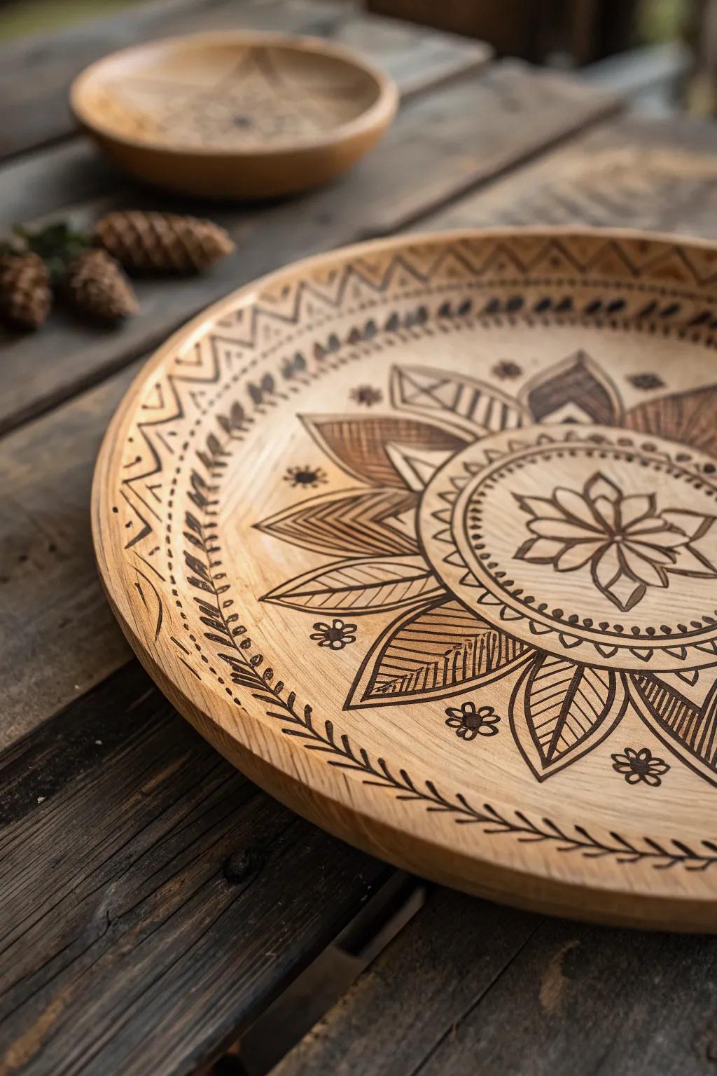 Elevate your dining experience with handcrafted wooden treasures that tell a story.
