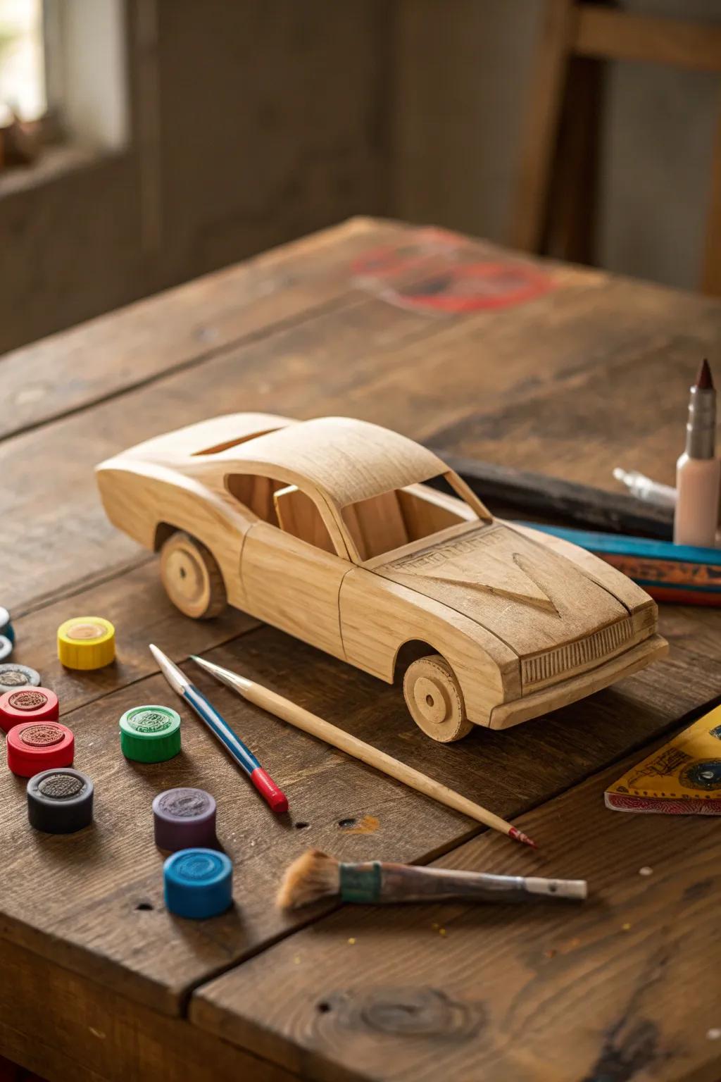 Unleash your creativity on this blank wooden canvas - where craftsmanship meets imagination.