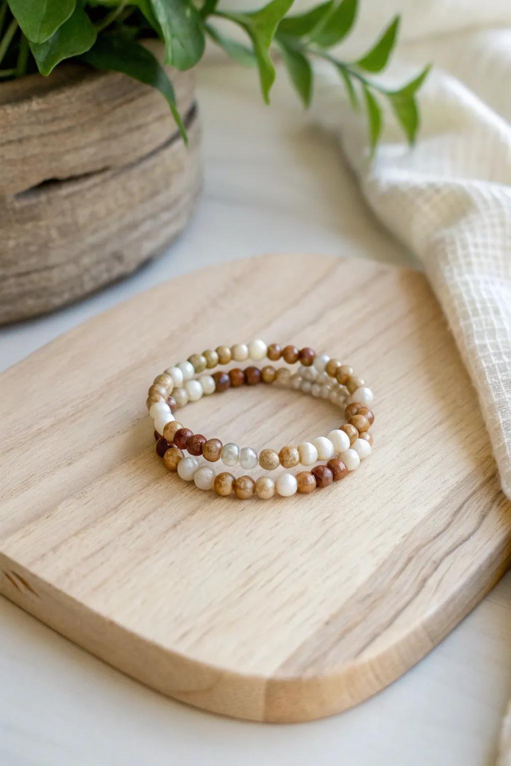 Discover the elegance of memory wire rings—where simplicity meets endless versatility. #MinimalistBeauty #CraftedWithLove