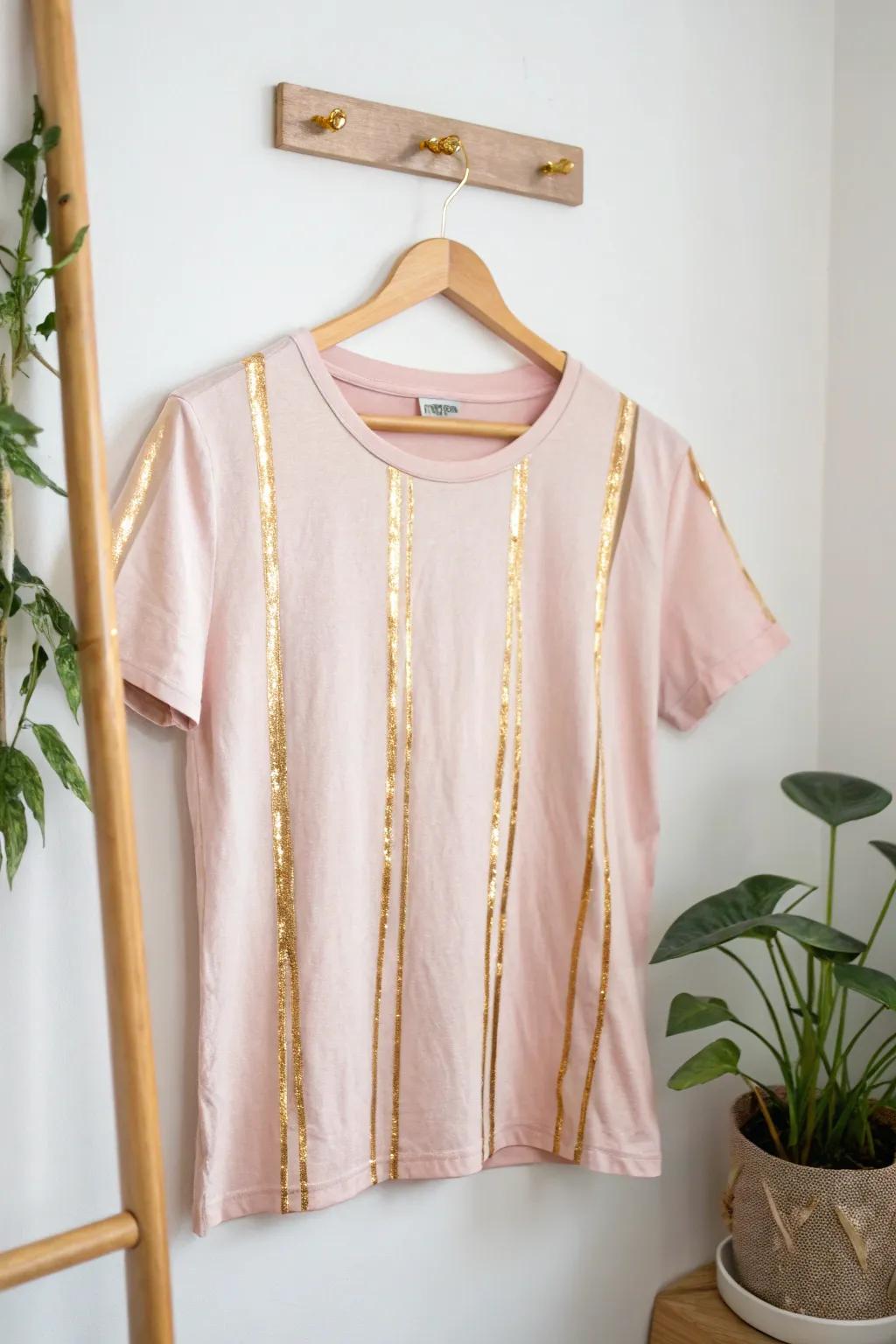 Elevate your birthday celebration with a touch of elegance—where blush meets gold in perfect harmony.