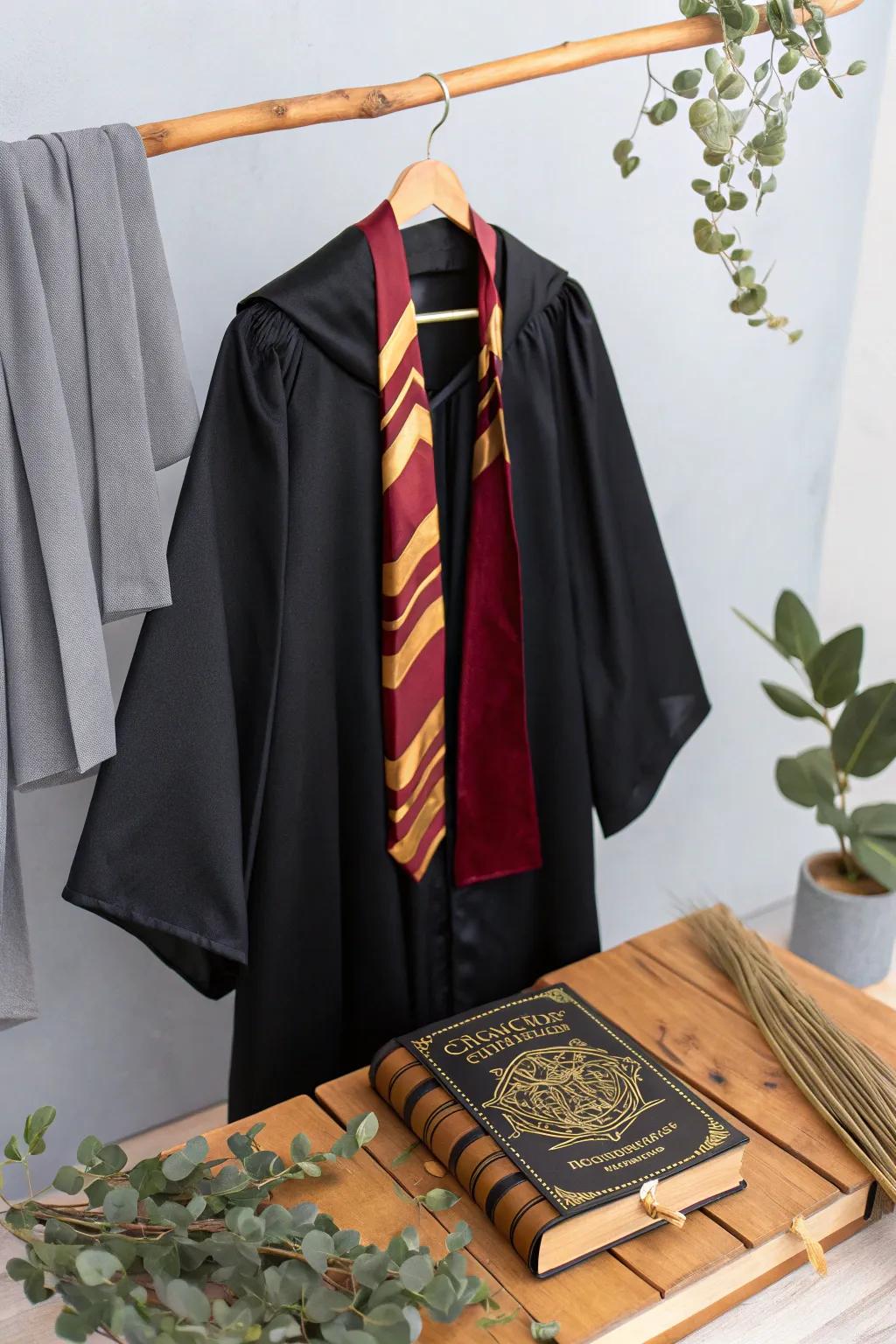 Unleash the magic within with a Hermione-inspired ensemble that blends elegance and enchantment.