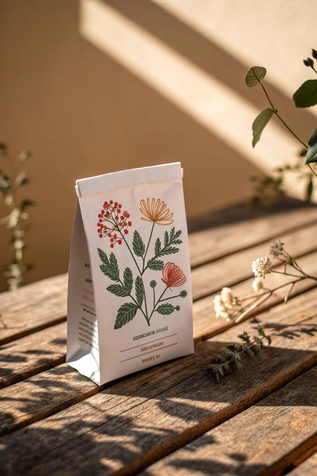 Celebrate new beginnings with these charming seed packets - a thoughtful bridal shower favor that blossoms into beauty.