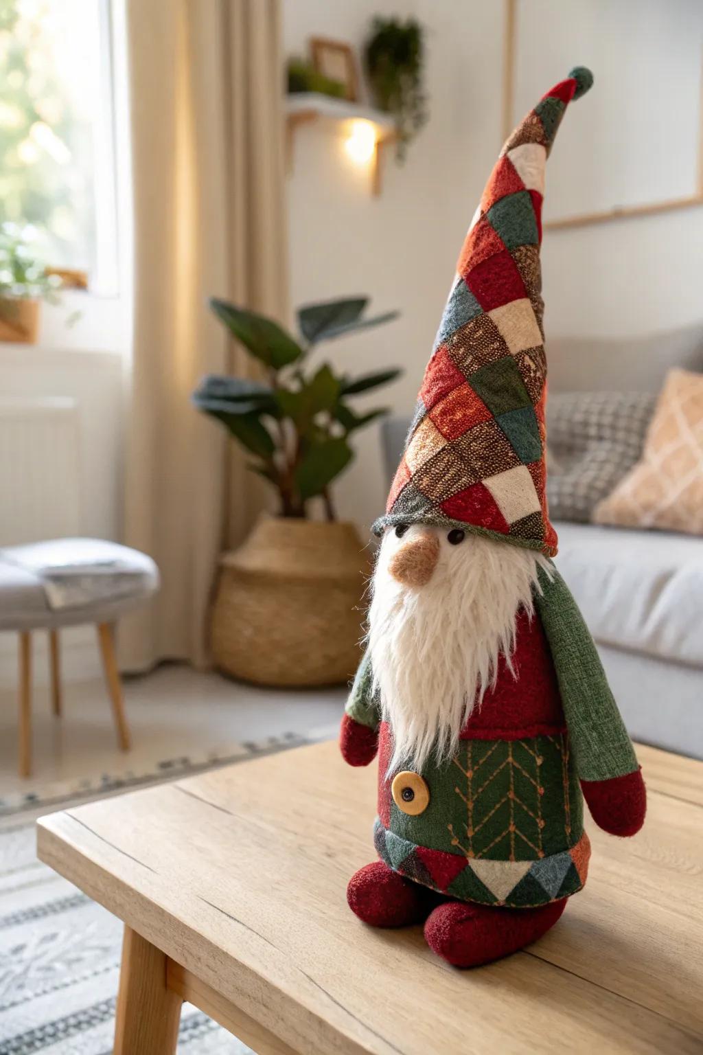 Craft your own holiday magic with these charming DIY fabric gnomes, perfect for adding a touch of whimsy to your festive decor!