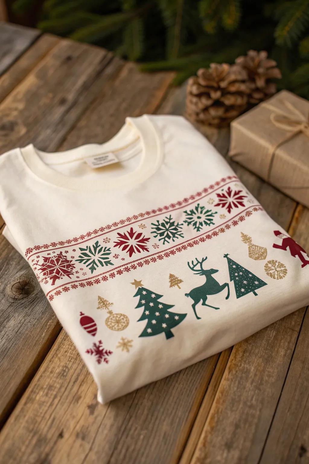 Embrace the spirit of Christmas with iconic symbols that blend minimalist elegance and boho charm.