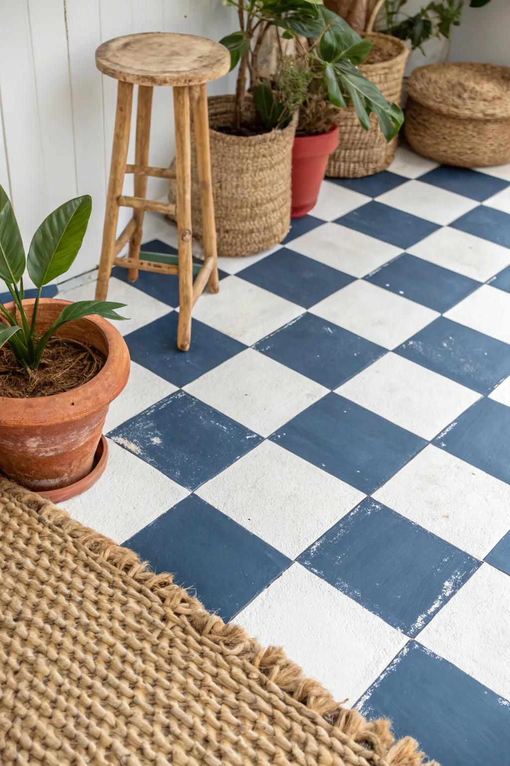 Transform your space with a faux tile look: bold, beautiful, and budget-friendly!