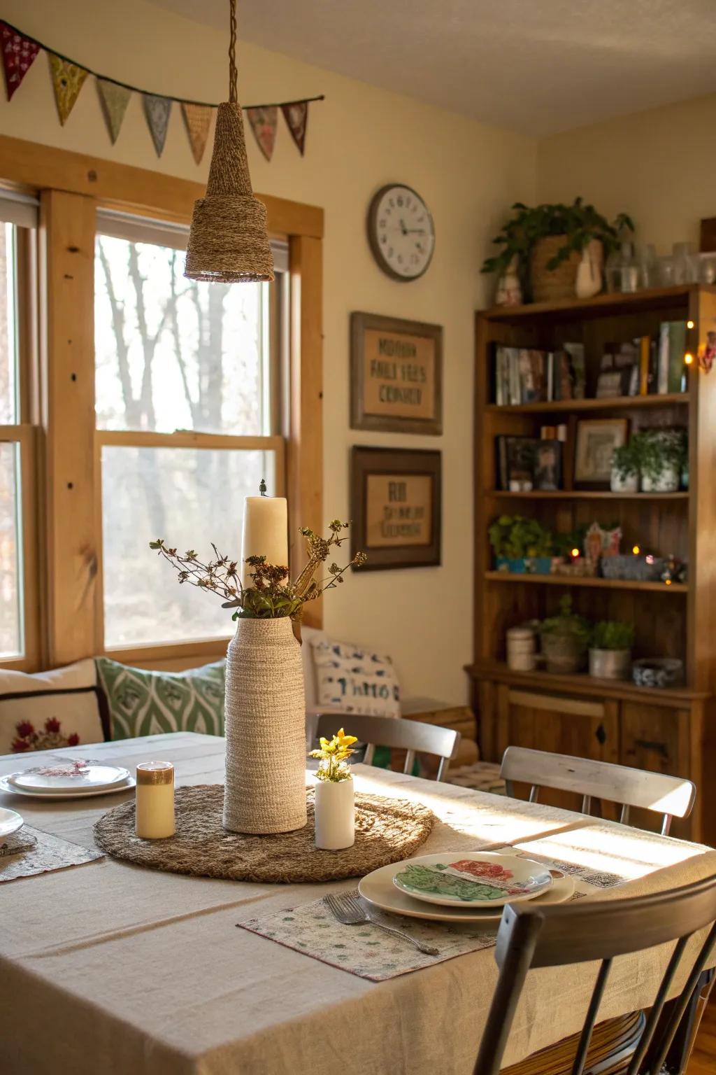 Personalize your dining room with creative DIY projects.