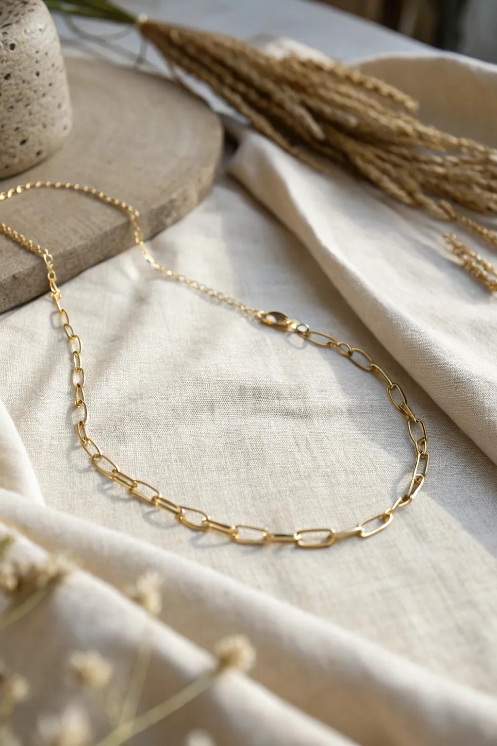 Elevate your style with a touch of Chain Chic elegance!