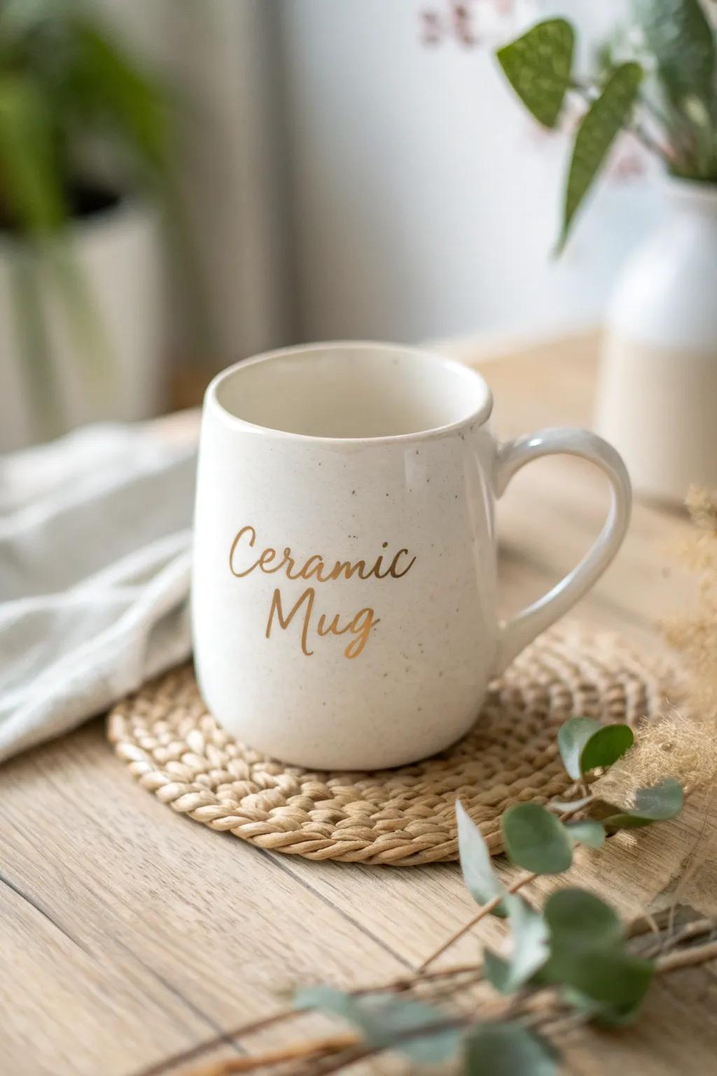 Add a touch of warmth to your holiday with personalized name mugs, where every sip feels like a hug.