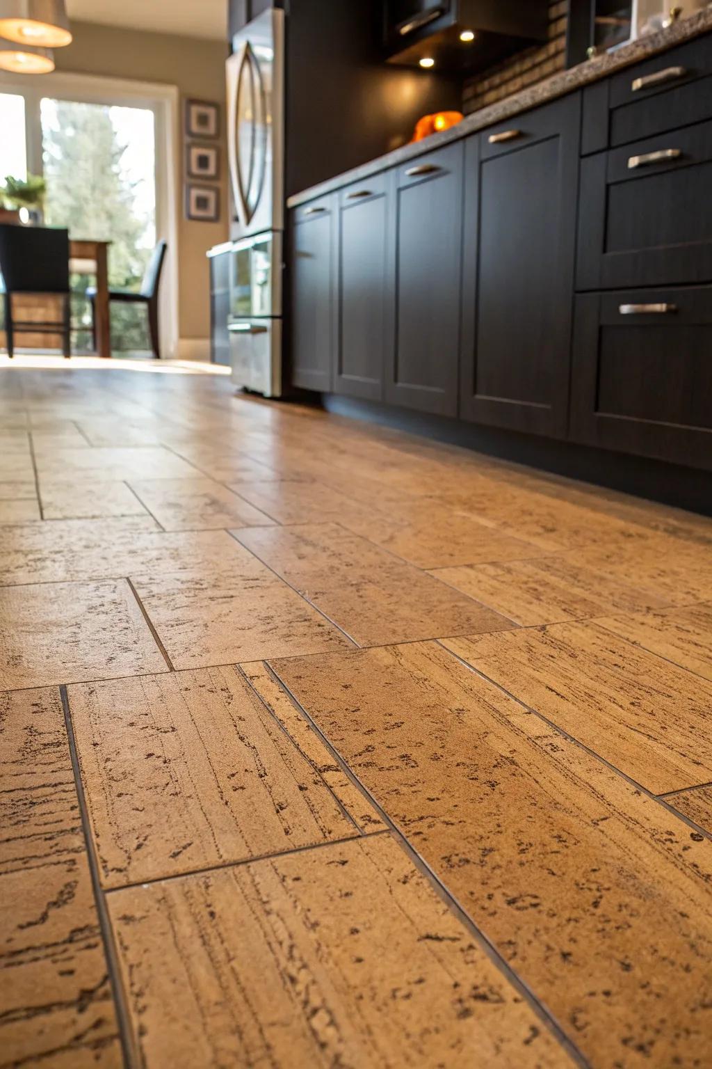 Transform your space with the warmth and elegance of a cork floor.