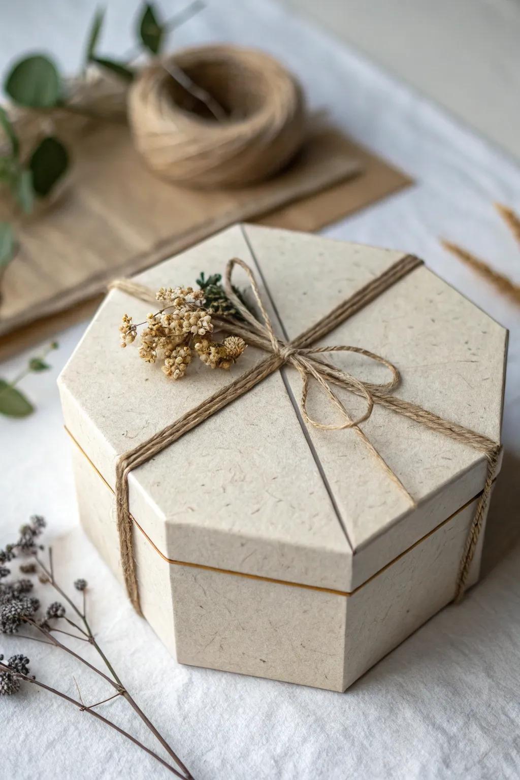 Craft your gift-giving with a modern twist: a geometric wonder in every box.