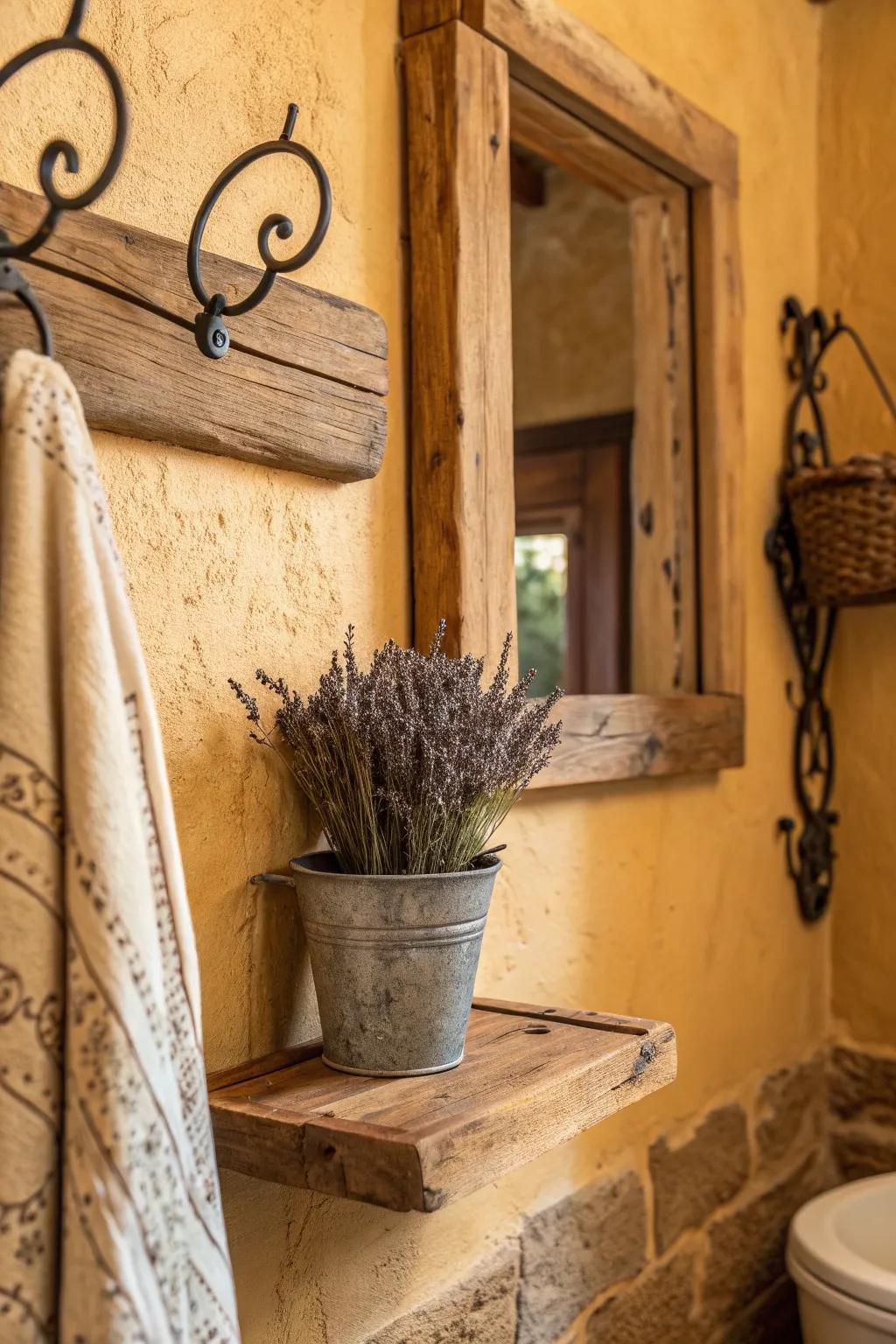Transform your space with earthy tones for a serene and rustic morning vibe.