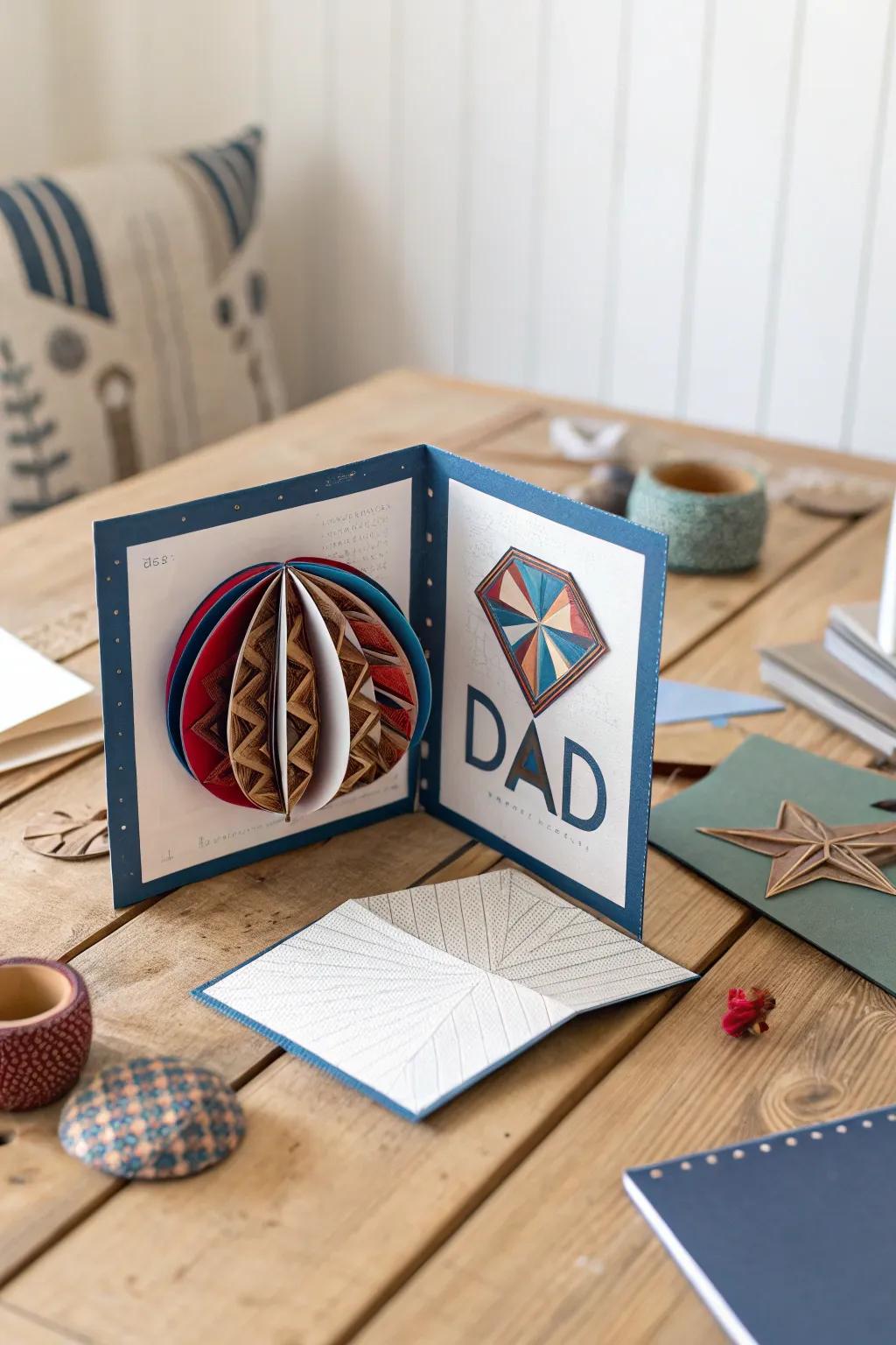 A touch of creativity: Delight Dad with a stunning pop-up surprise this Father’s Day!