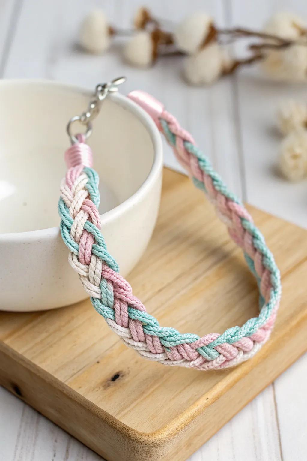 Embrace the art of Kumihimo for your next friendship bracelet project. Simple, stunning, and full of charm!