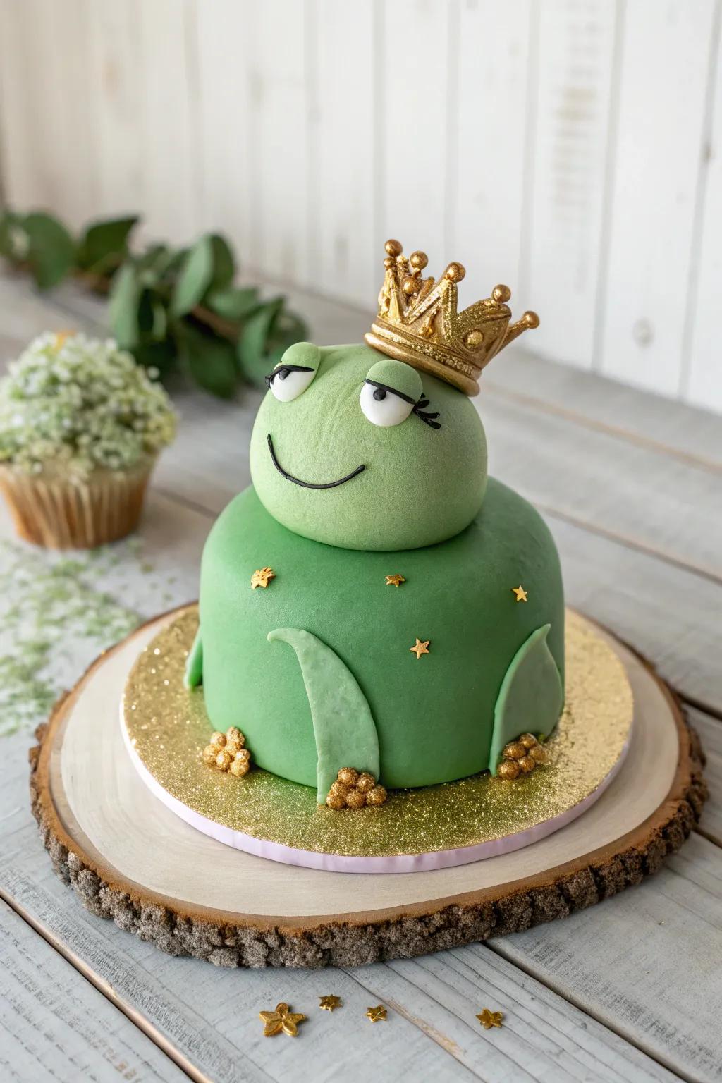 Transform your cake into a royal masterpiece with a touch of elegance and a hint of whimsy.