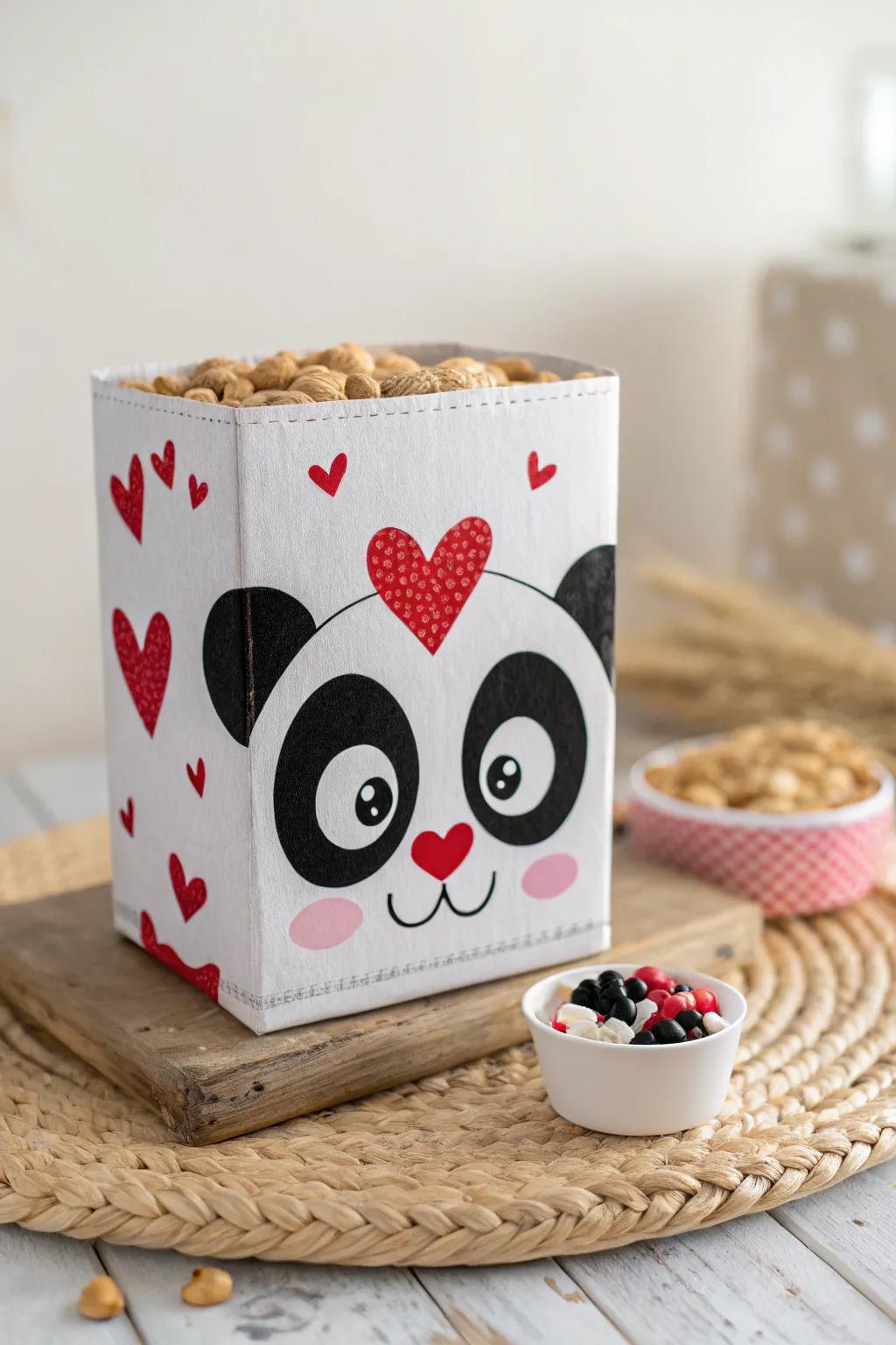 Bring a smile with quirky animal face valentines boxes - a perfect blend of simplicity and laughter!