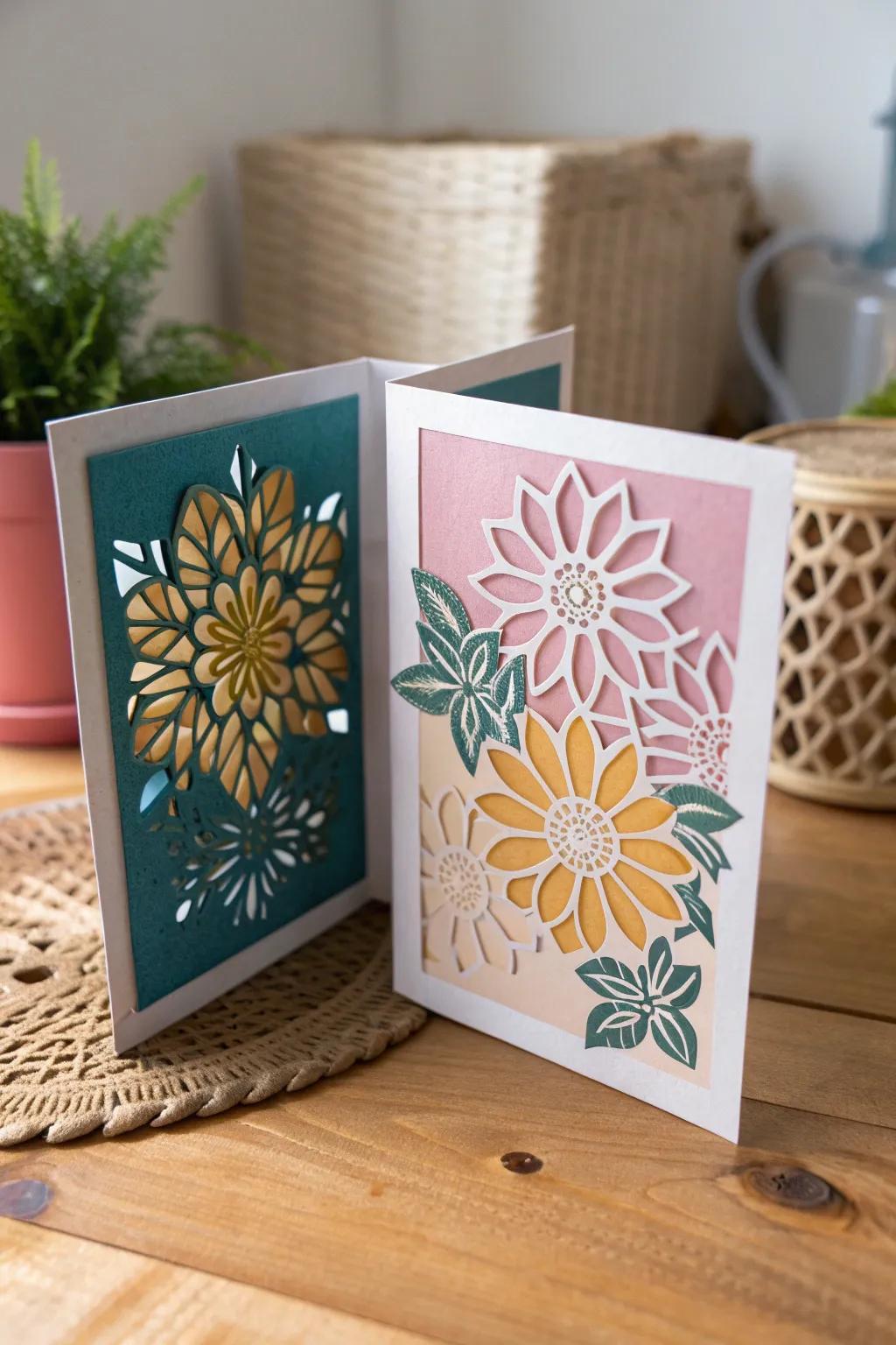 Add a touch of surprise with this charming pop-up card design—perfect for a heartfelt get well message.