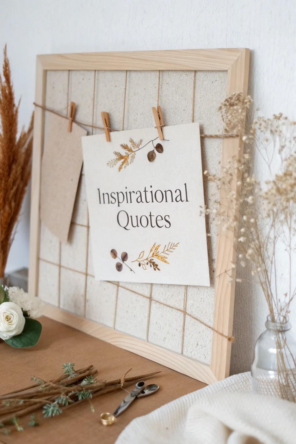 Capture the spirit of graduation with a memory board full of inspiration and elegance.