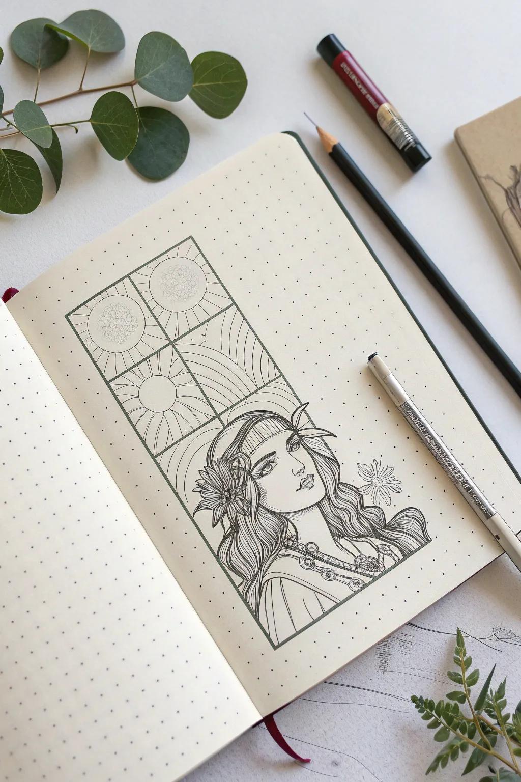 Bringing Fictional Dreams to Reality: A Grid Drawing Exploration