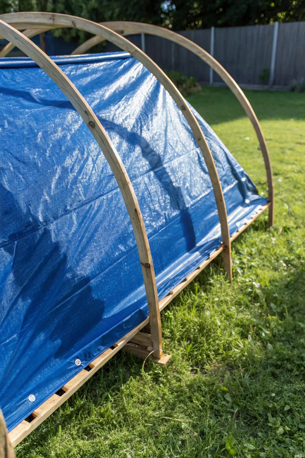 Shield Your Flock: The Perfect Weatherproof Solution for Your Hoop Coop
