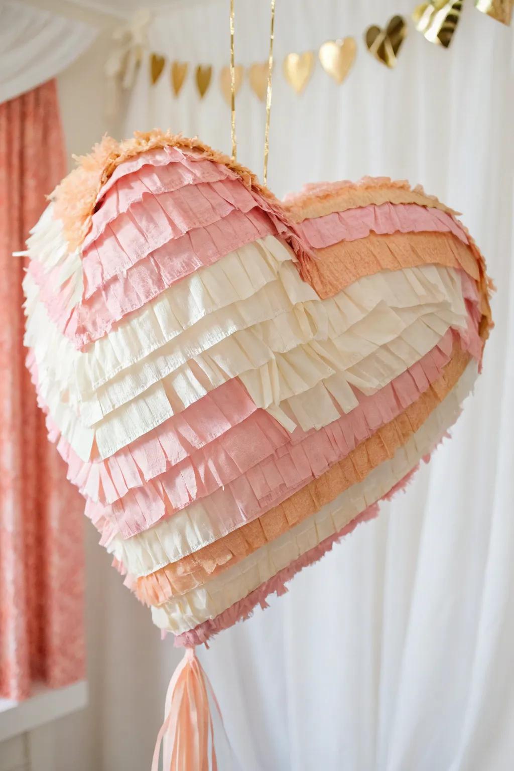 Spread love with this stunning heart piñata, perfect for adding a touch of elegance to any celebration!