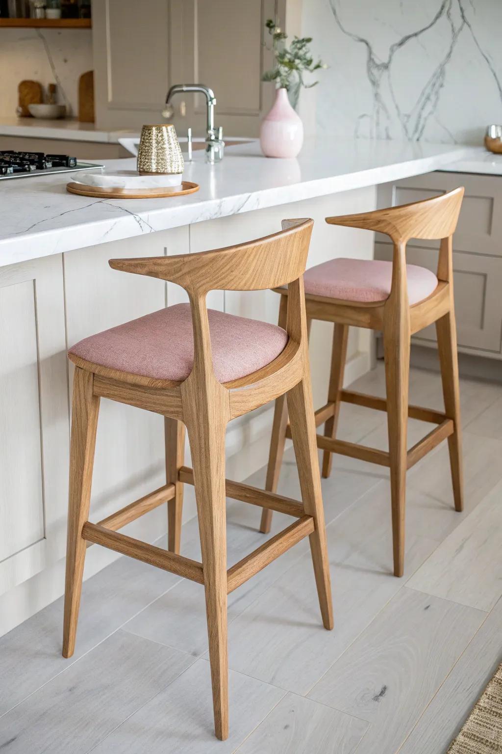 Elevate your kitchen space with vintage charm and modern simplicity. #KitchenMakeover #ScandinavianStyle