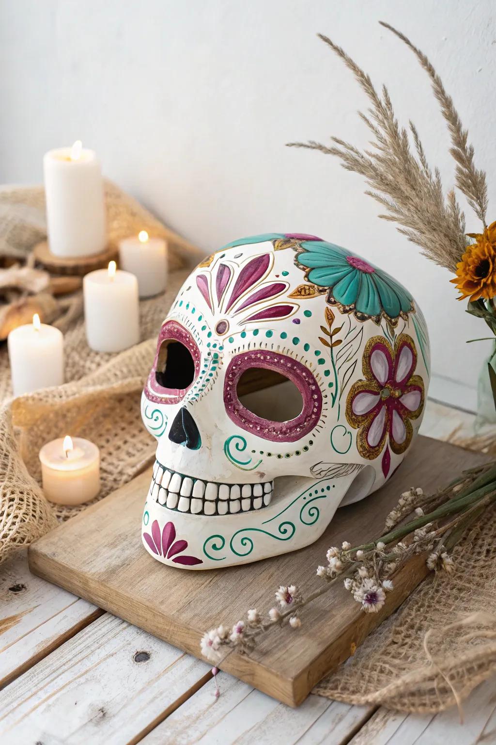 Celebrate life with a burst of color and craftsmanship. #SkullSensation