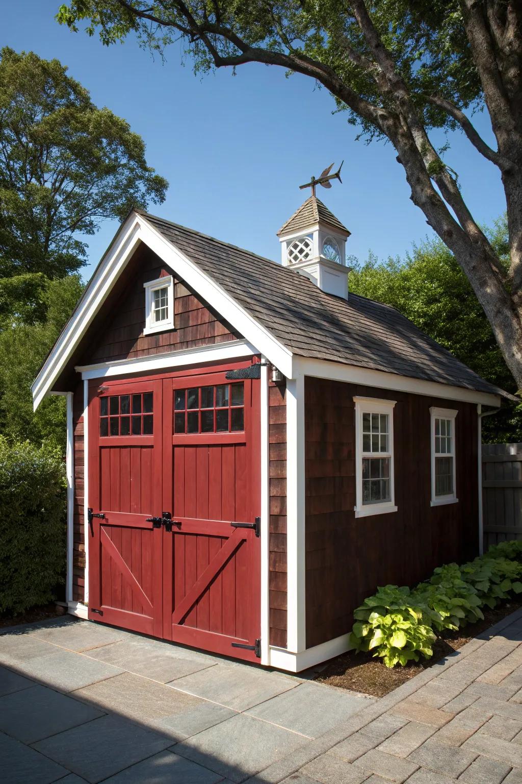 Craft Your Own Seaside Retreat: A Cape Cod Shed with Timeless Charm