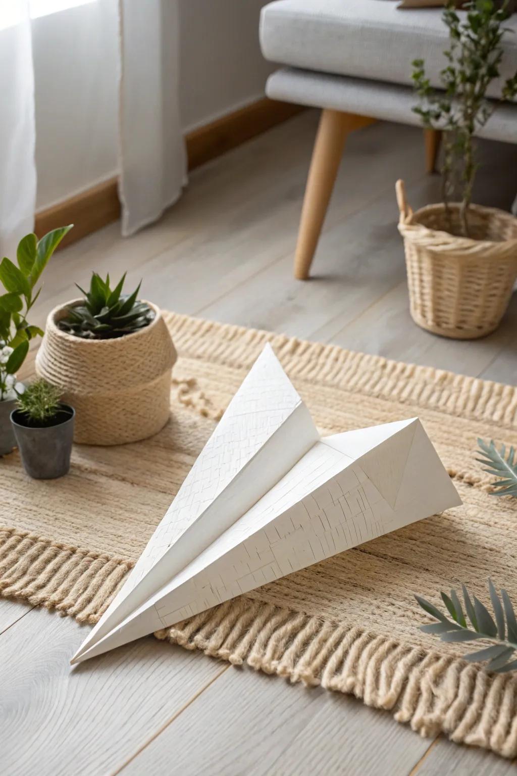 Let your imagination take flight with the Long Distance Flyer—where simplicity meets the art of soaring.