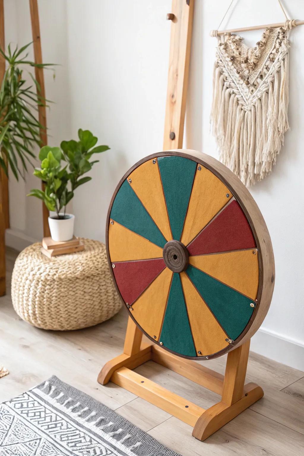 Spin your creativity with a customizable prize wheel—where every segment is a chance to win something unique!
