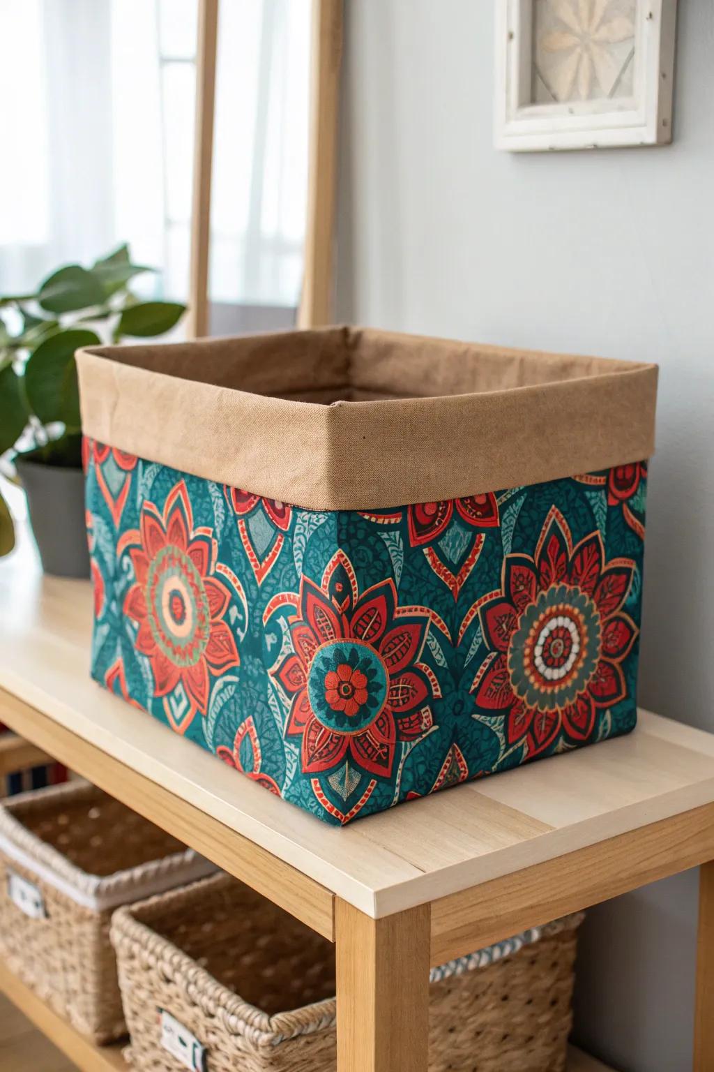 Elevate your sewing room with chic DIY storage bins that blend style and functionality effortlessly.