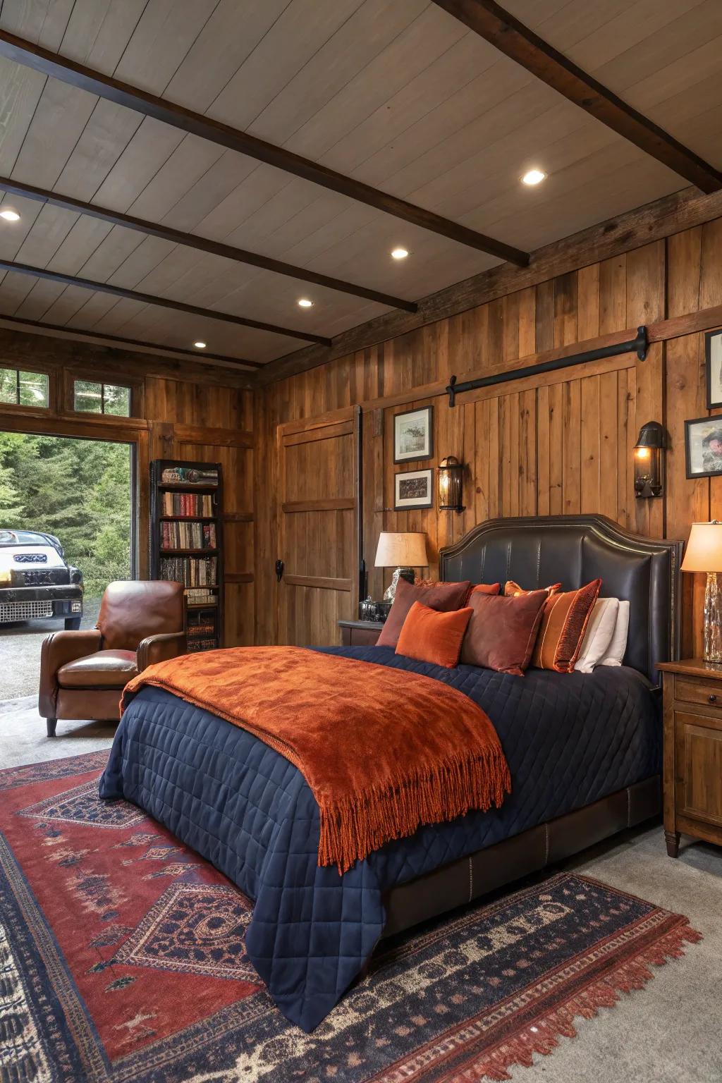 Transform your garage into a stunning guest suite that combines craftsmanship with comfort.