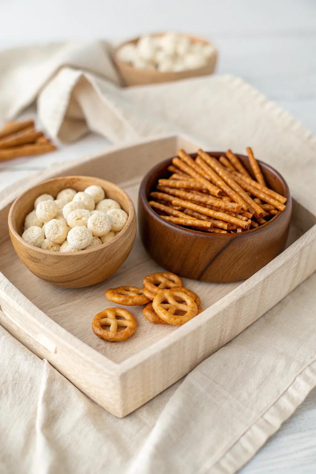 Elevate your snack time with a touch of Scandinavian elegance and boho spirit. #SnackleBox #CrunchTime