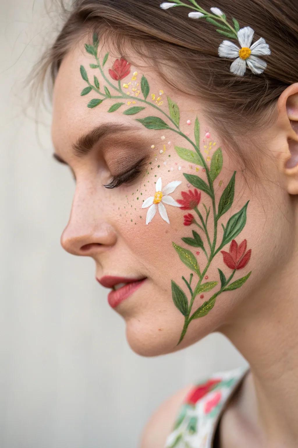 Wear a spring garden on your face and let your natural beauty bloom!