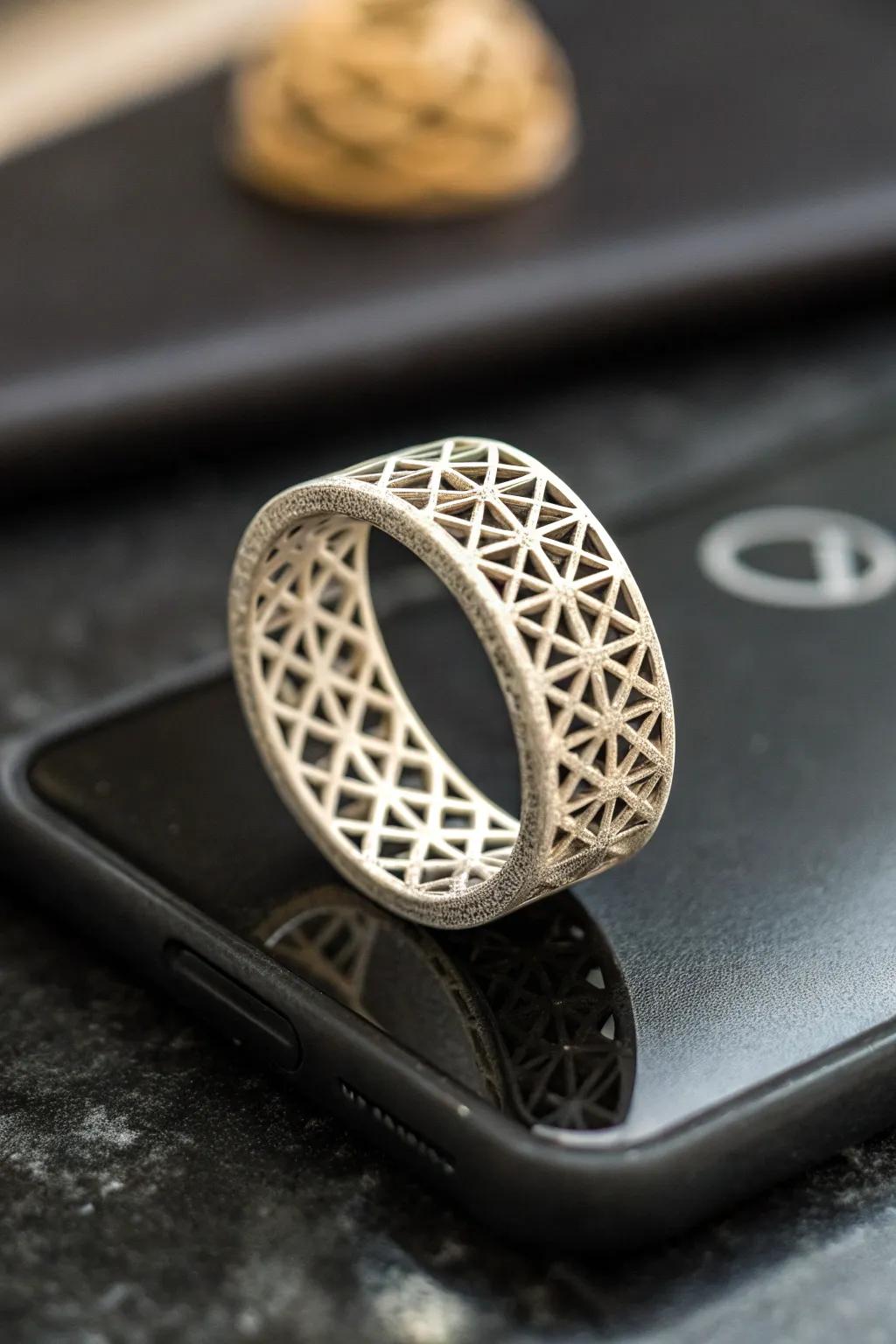 Discover the art of possibility with 3D-printed jewelry—where precision meets style.