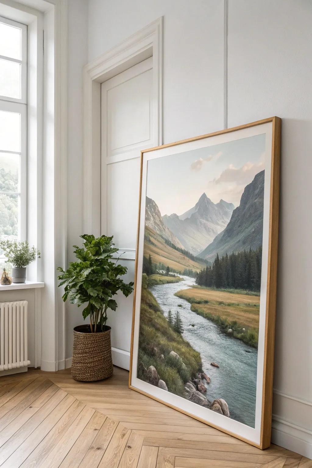 Bring tranquility to your space with the serene beauty of nature-inspired art.