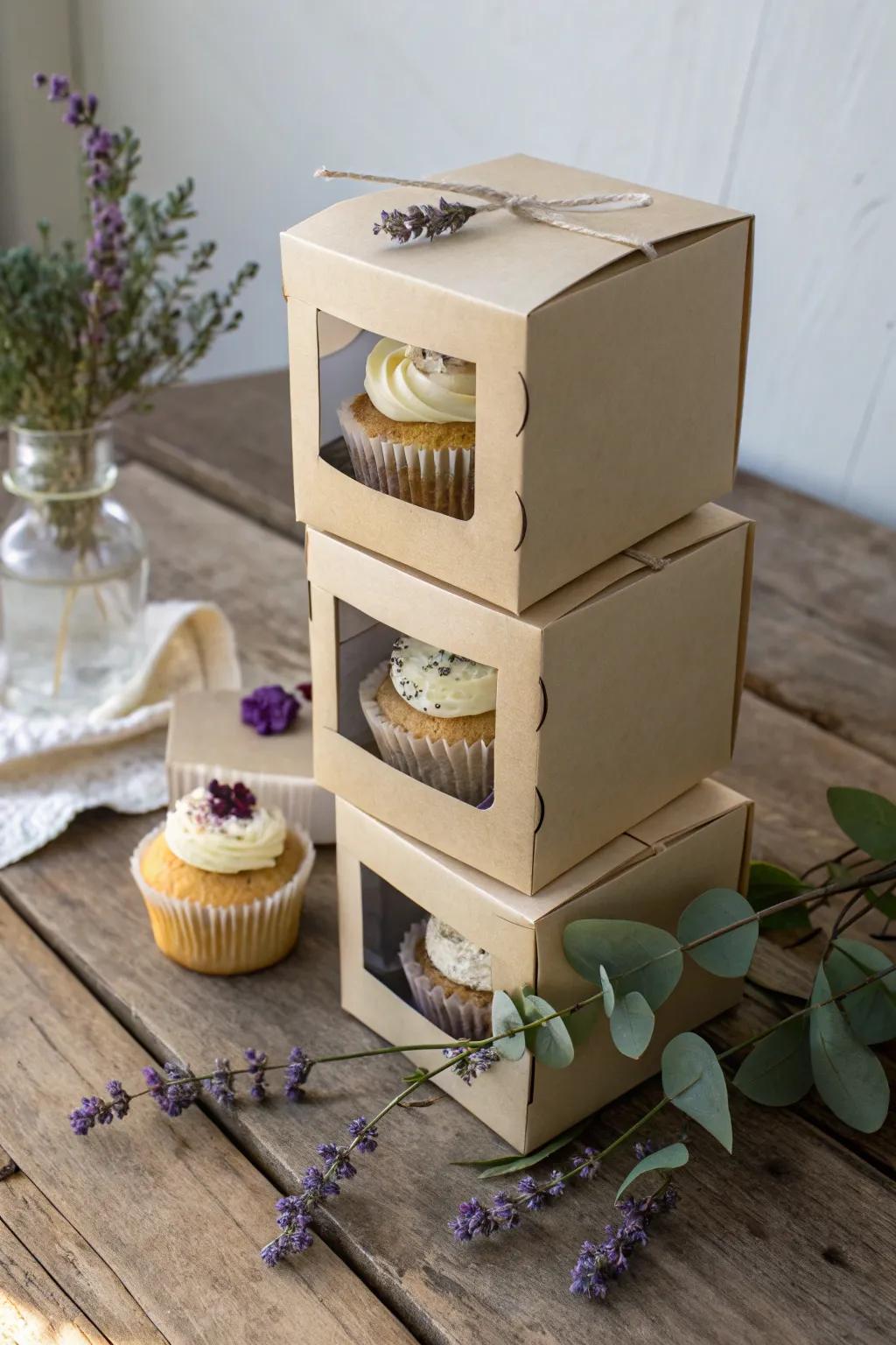 Elevate your bake sale with charming mini bakery boxes—where simplicity meets artisanal beauty.