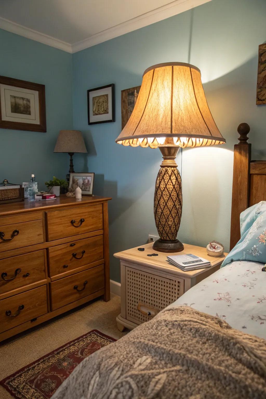 Illuminate your space with unique and artistic lamps.