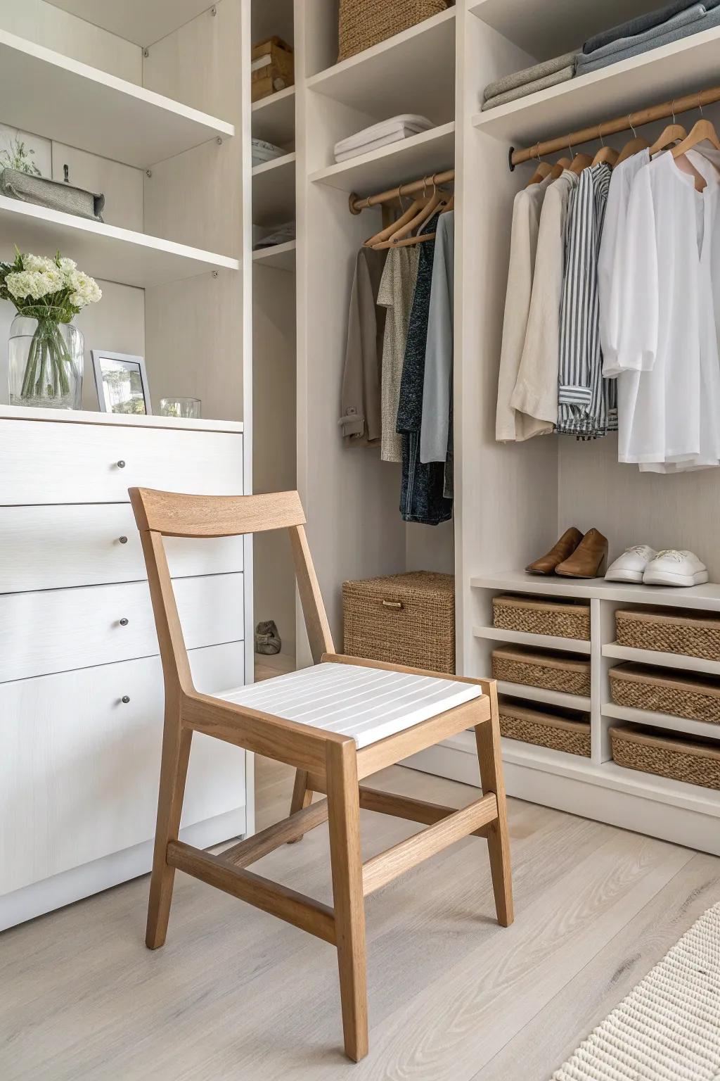 Discover the art of minimalist storage: Stylishly organize your space with compact elegance.
