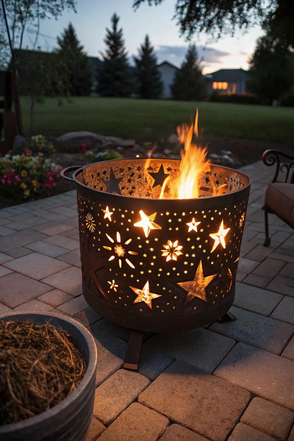 Transform your backyard with a stunning CNC plasma-cut fire pit, where style meets warmth.