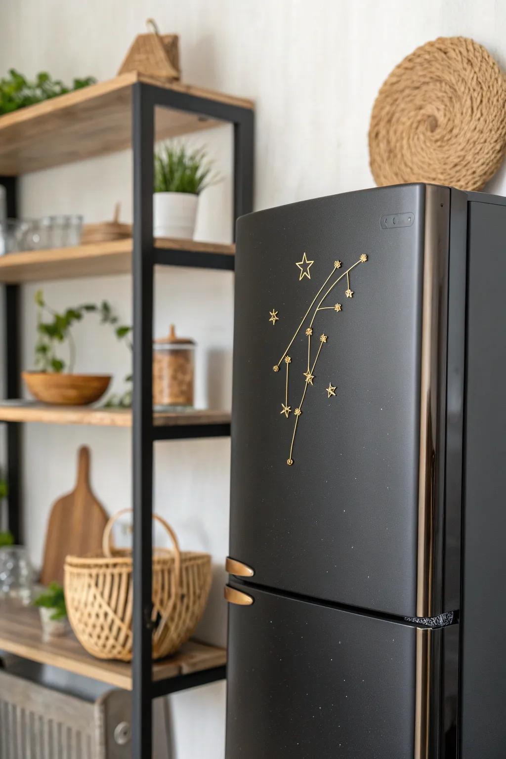 Elevate your kitchen aesthetic with these charming constellation magnets—where simplicity meets the stars.