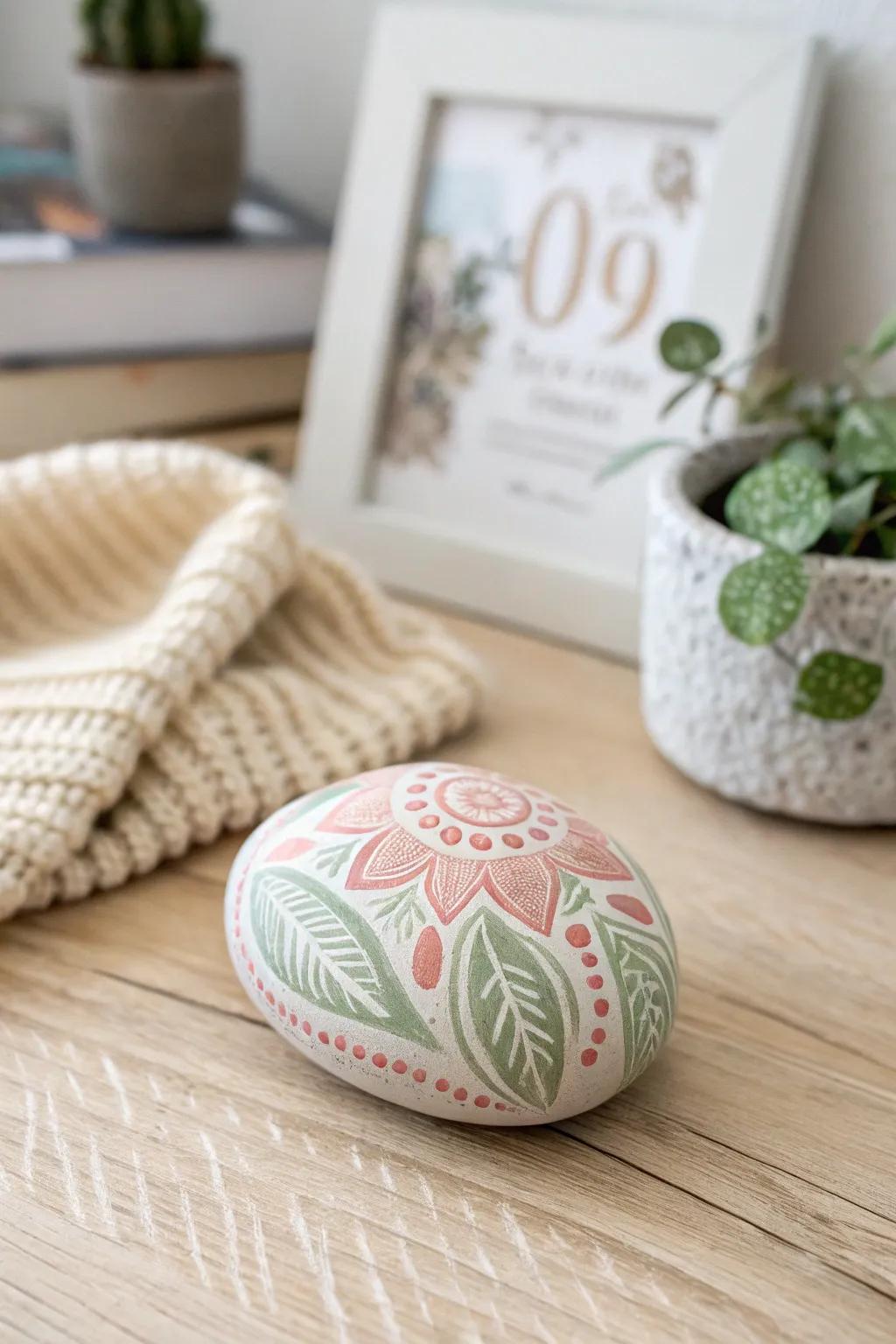 Embrace the charm of simplicity with beautifully painted rock art, where nature meets creativity.