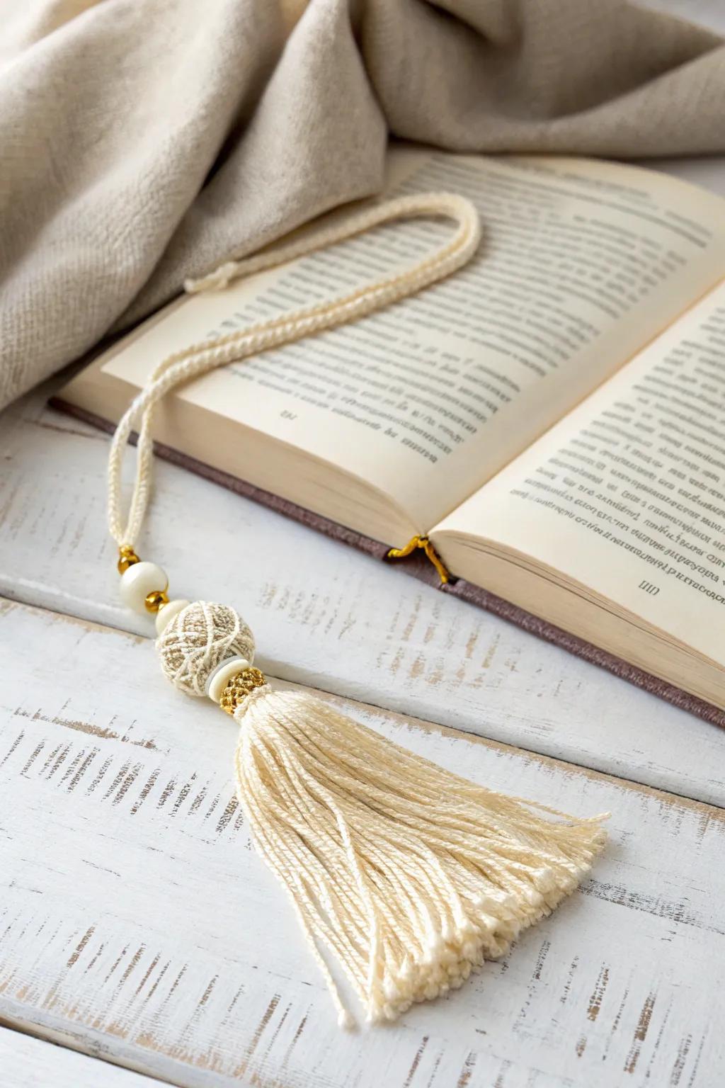 Elevate your reading experience with handmade tassel bookmarks—where simplicity meets artistry.